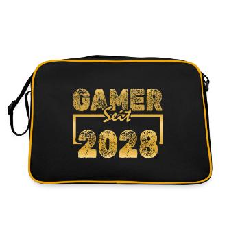 PC 2028 - Retro Bag - black/gold - Back