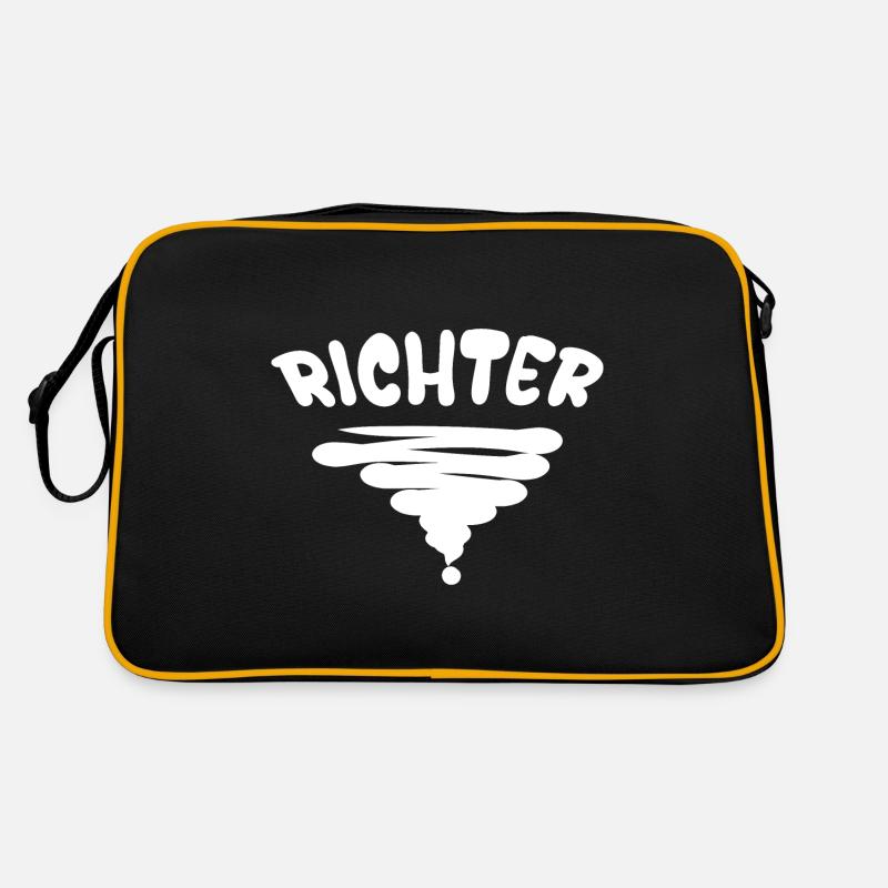 Geschenk für Richter Retro Tasche