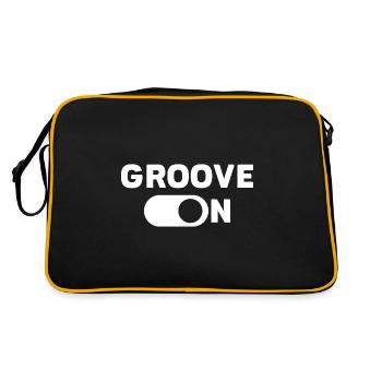Groove sur - Sac Retro - noir/or - Dos