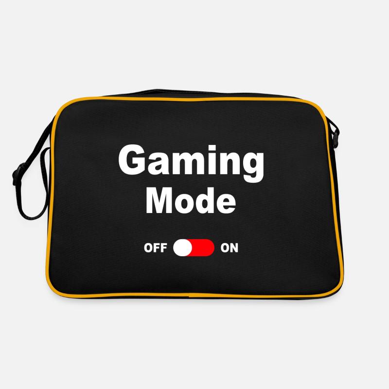 Mode De Mode Off Gamer Joke Game Enfants Cadeau Sac Retro