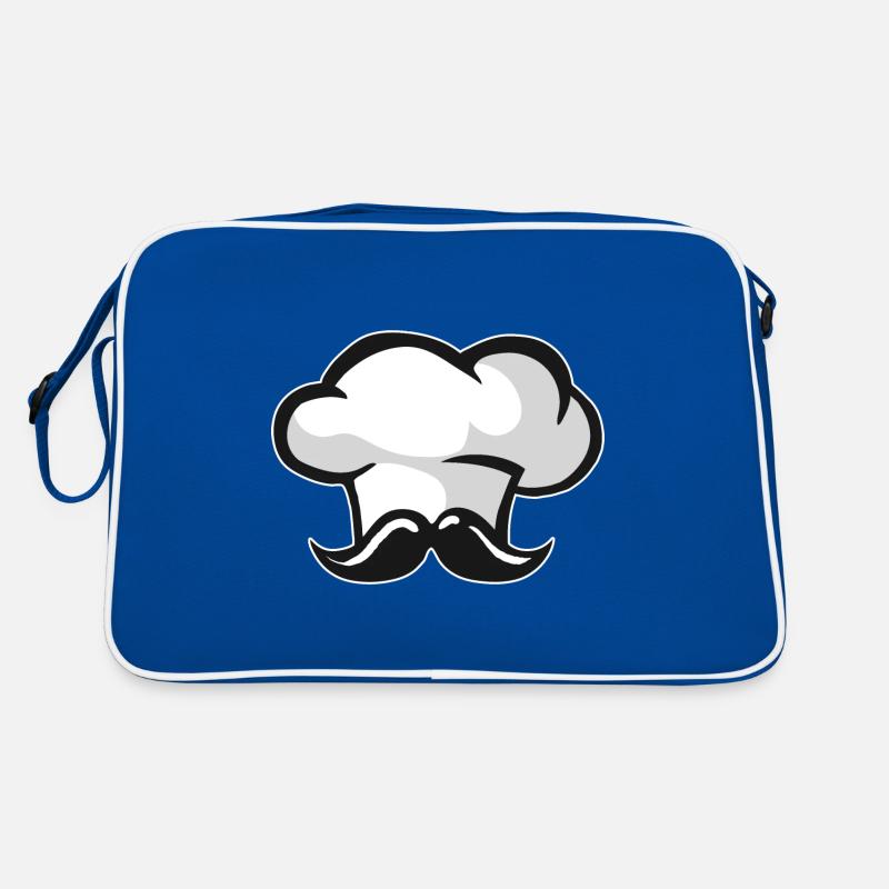 Männliche Chef Hut Retro Tasche