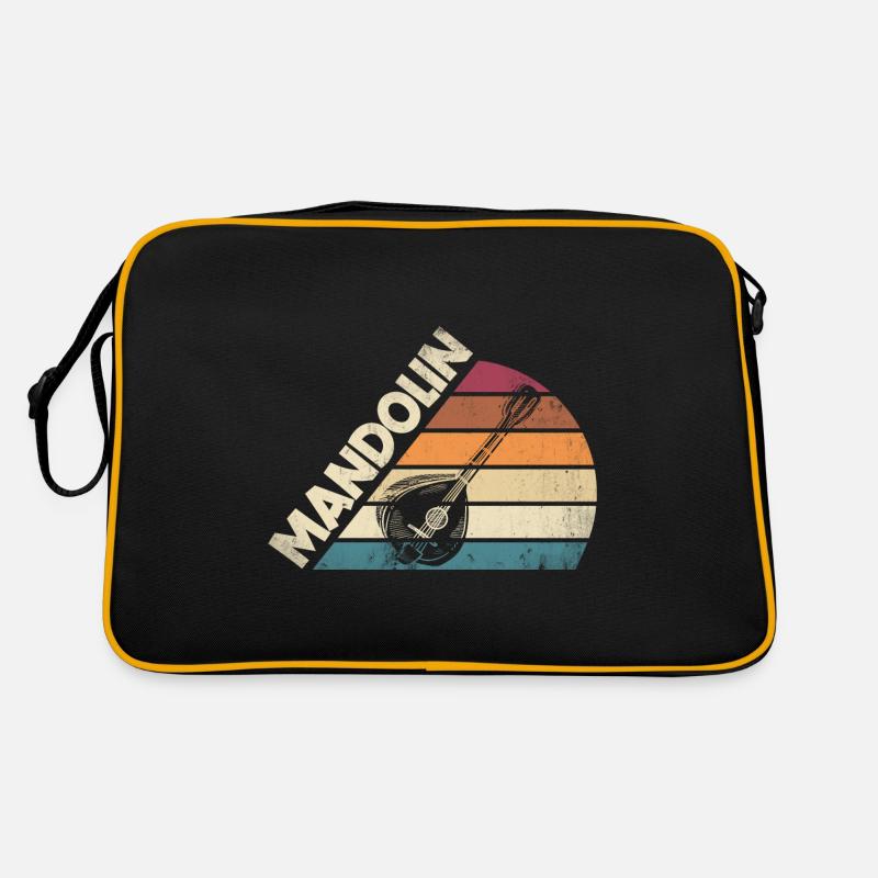 Silhouette mandoline mandoline - Sac Retro - noir/or