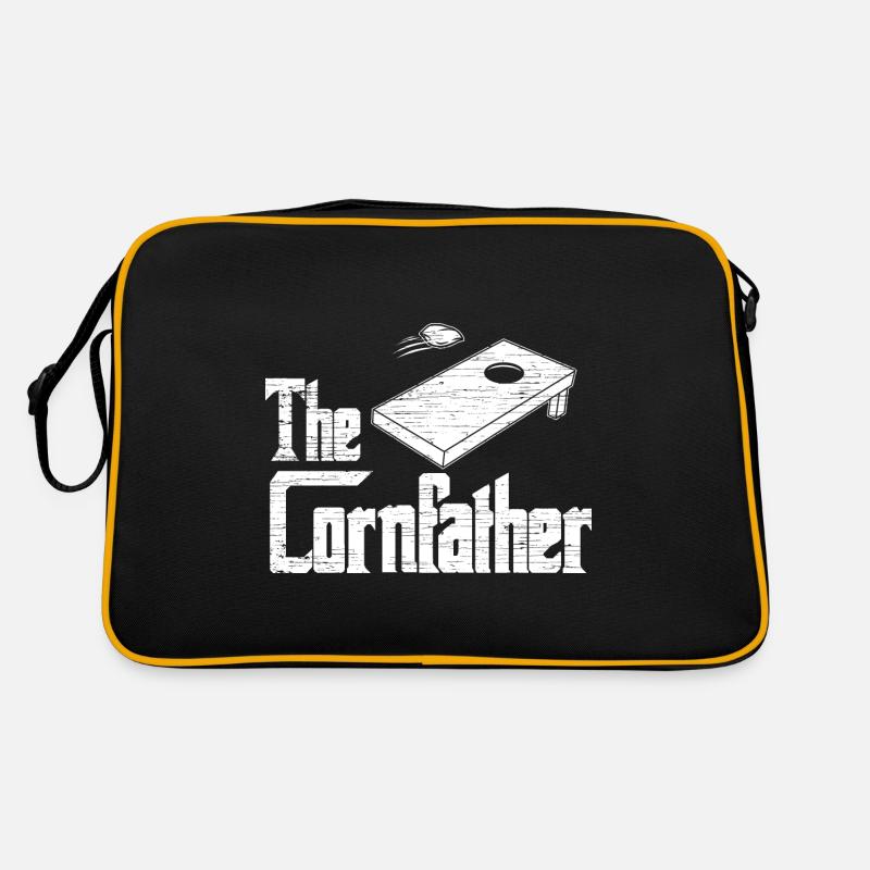 Cornhole - The Cornfather - Cornhole Geschenk Retro Tasche