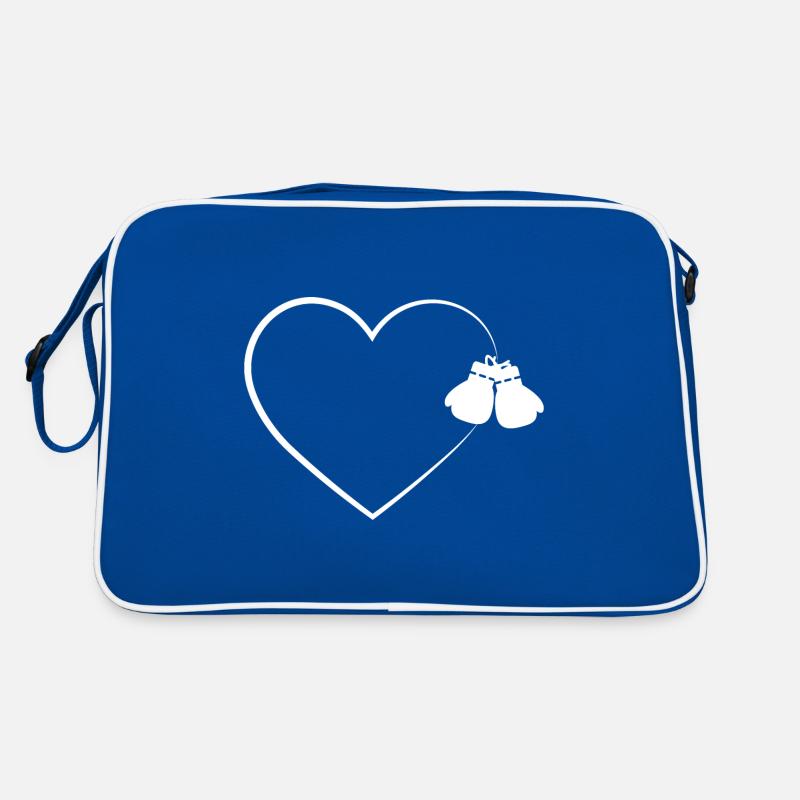 Herz 2 Boxhandschuhe - Bo Retro Tasche