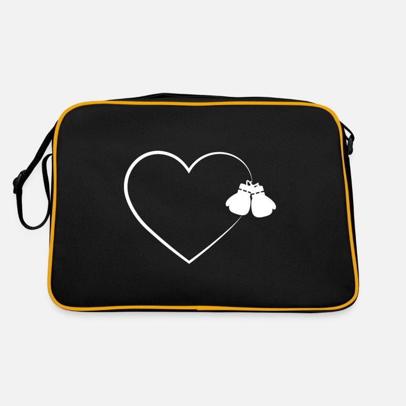 Herz 2 Boxhandschuhe - Bo Retro Tasche