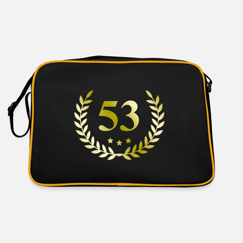 53 Couronne numérique Sac Retro