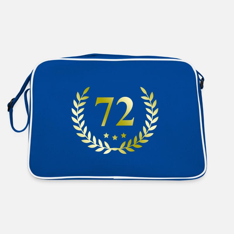 72 Couronne numérique Sac Retro