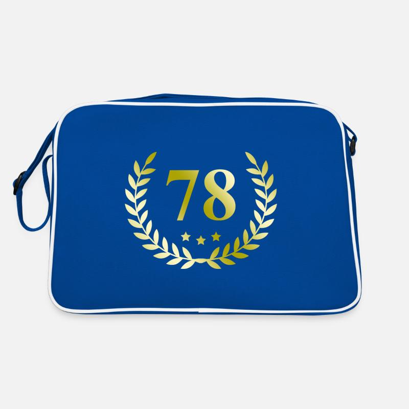 78 Couronne numérique Sac Retro