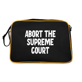 Abort the Court - Retro Bag - black/gold - Back