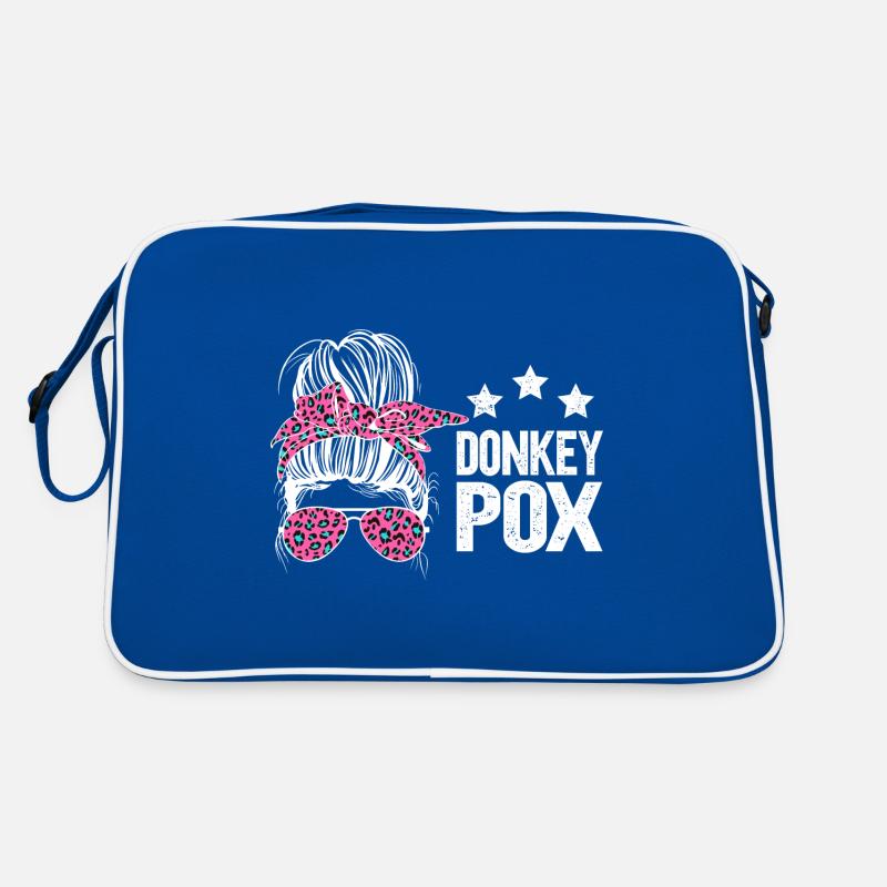Donkey Pox Retro Tasche