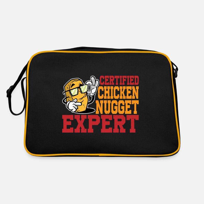Certified Chicken Nugget Expert Retro Bag