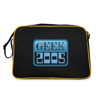 2005 - Retro Tasche - Schwarz/Gold - Hinten