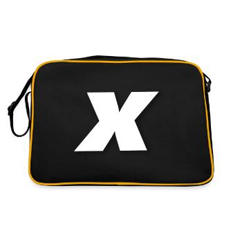 X ou temps - Sac Retro - noir/or - Dos