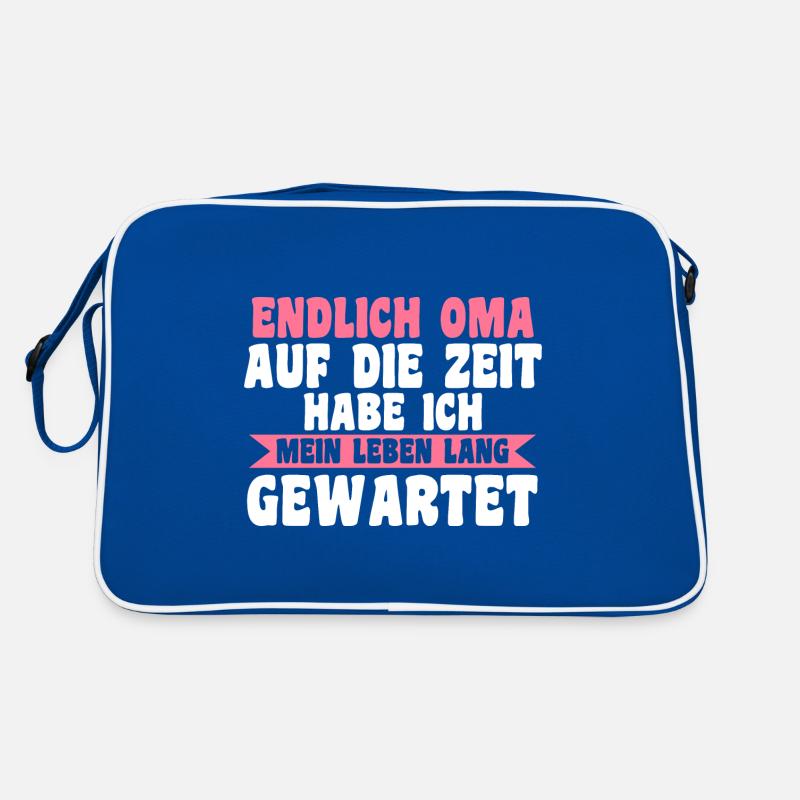 Großmutter Großmama Omi Oma Retro Tasche