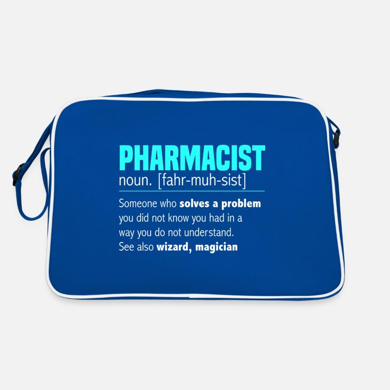 Apotheker Definition Pharmazie Pharmazietechniker Retro Tasche