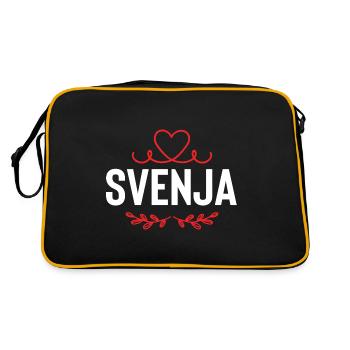 Jennifer - Sac Retro - noir/or - Dos