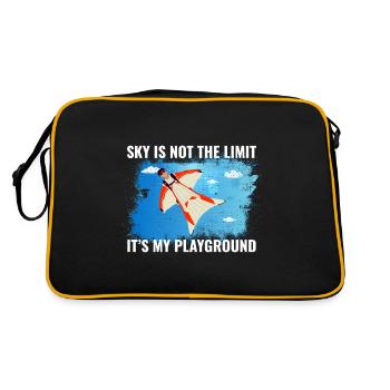 Wingsuit volant Base Jumping Parachutisme Wingsuit - Sac Retro - noir/or - Dos