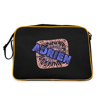 Job Adrien - Retro Bag - black/gold - Back