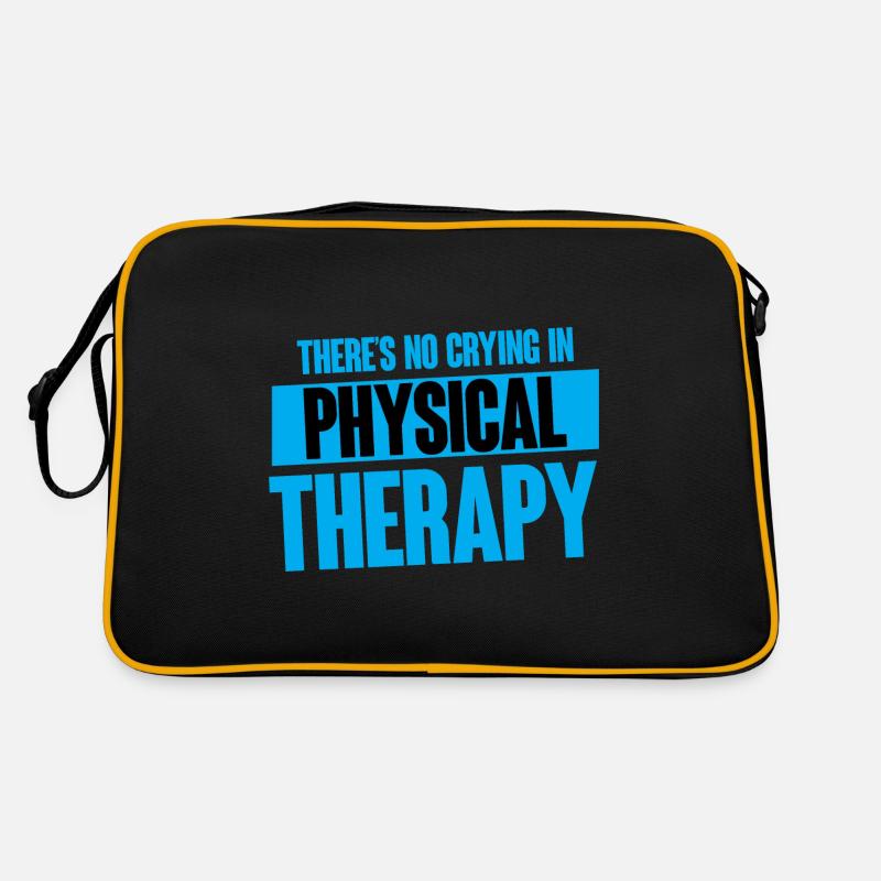 There's No Crying In Physical Therapy 4 Retro Tasche