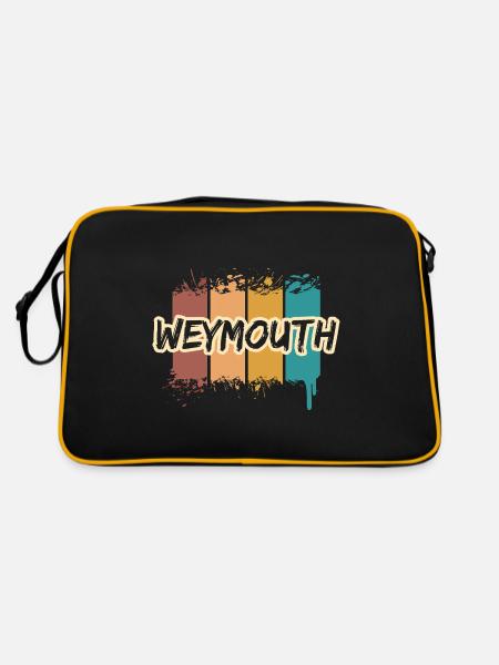 Weymouth as Weymouth - Retro Bag - black/gold - Back