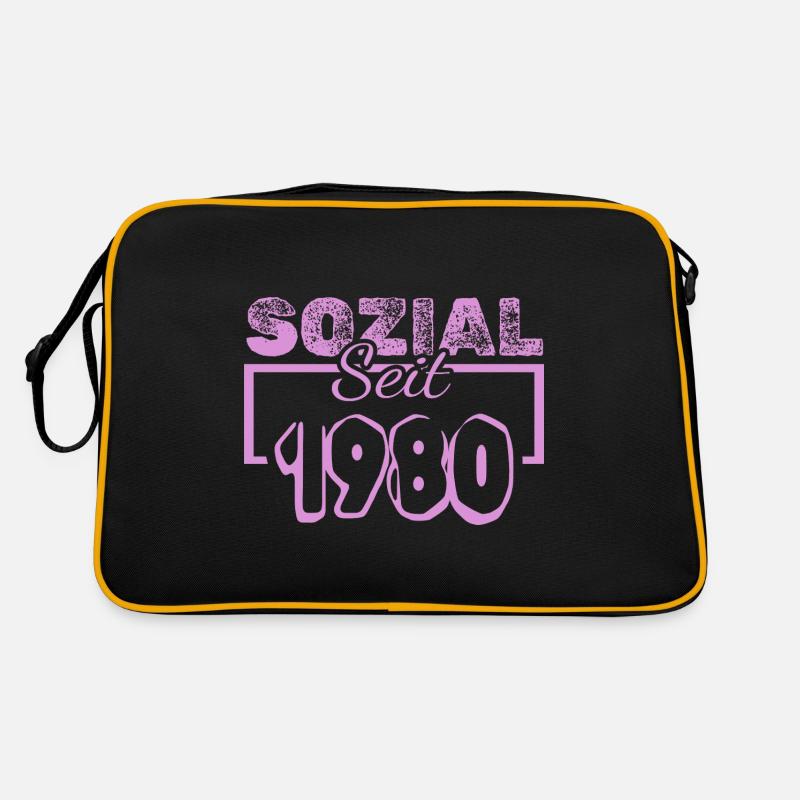 seit 1980 Retro Tasche