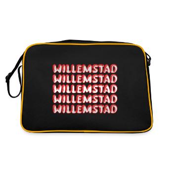 Voyage Willemstad - Sac Retro - noir/or - Dos