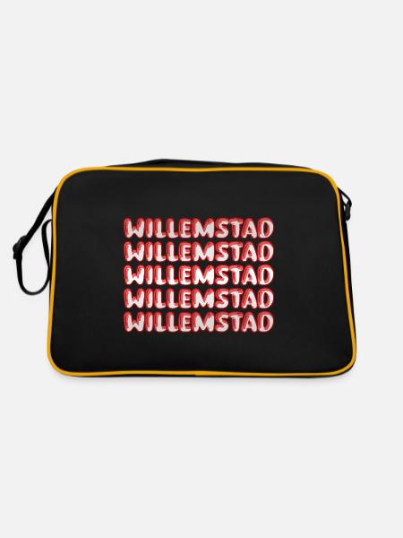 Travel Willemstad - Retro Bag - black/gold - Back