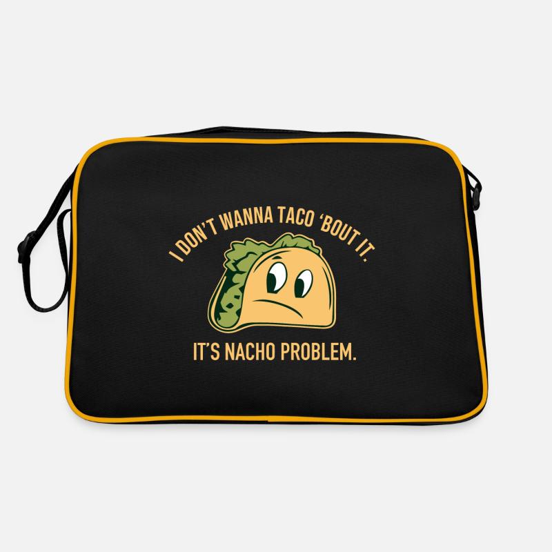 Taco Zitat Retro Tasche
