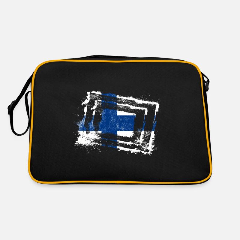 Finnland Flagge Retro Tasche