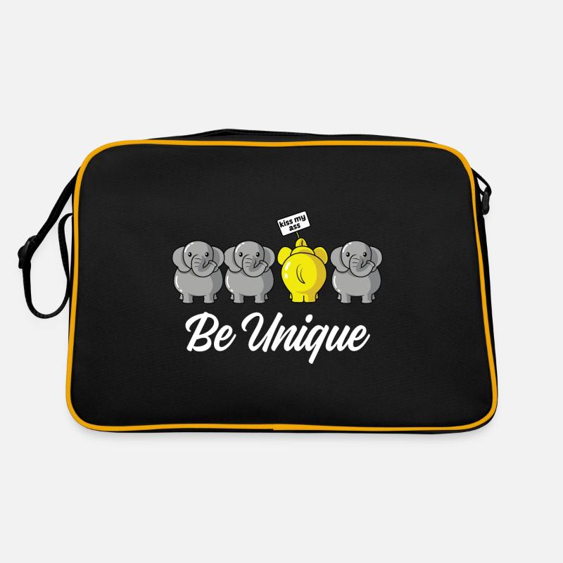 Be unique Exceptional Person. Poison Retro Bag