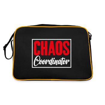 Graphique du chef d’activités du - Sac Retro - noir/or - Dos