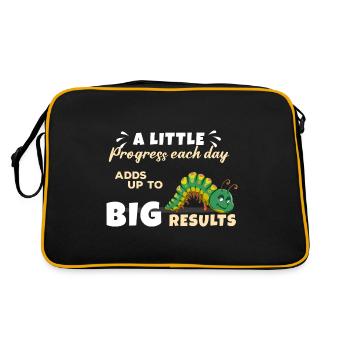 Chenille - Sac Retro - noir/or - Dos