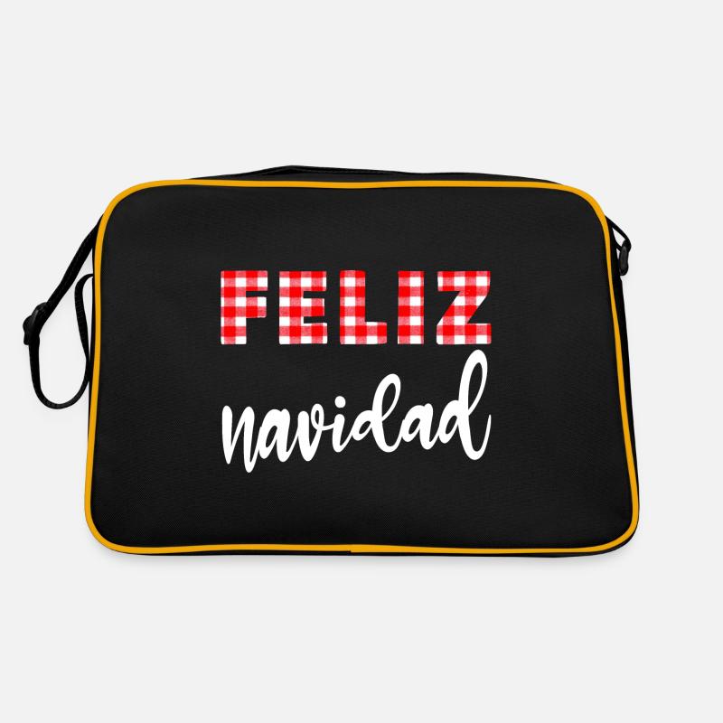 Joyeux Noël, design original du Père Noël Sac Retro