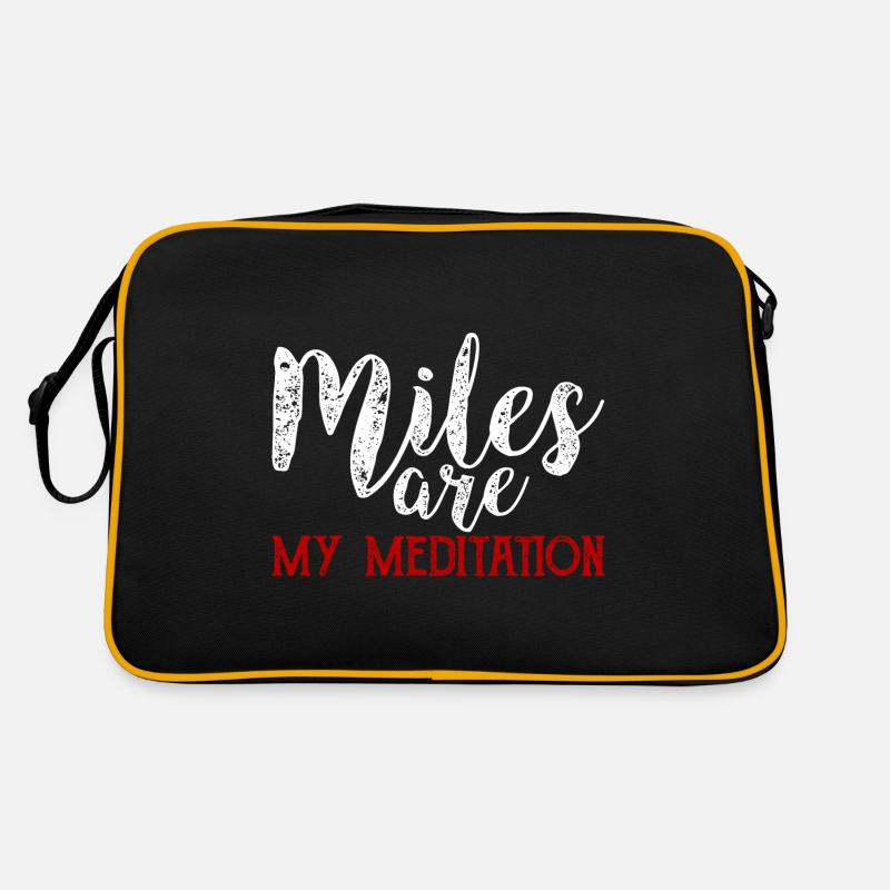 Les miles sont ma méditation 3 Sac Retro