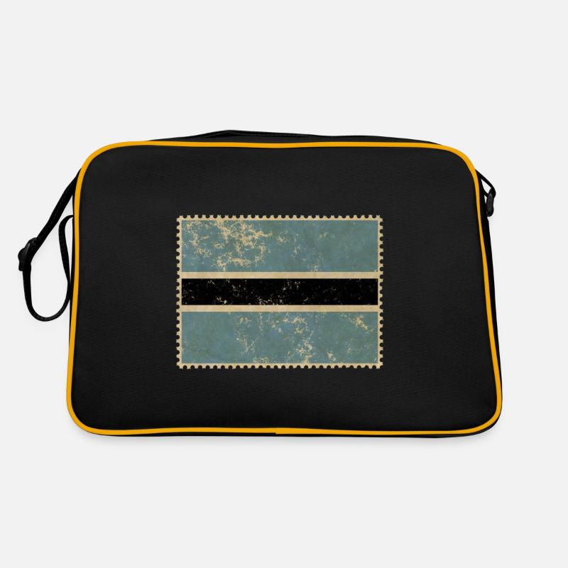Flagge Botswana Retro Tasche
