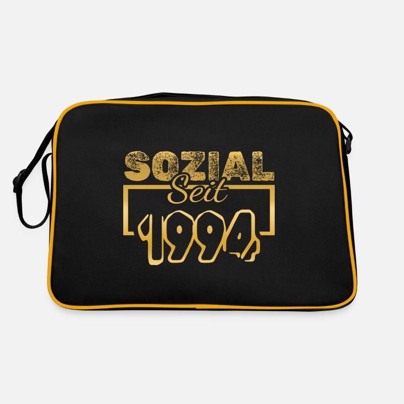 Sozialarbeiter 1994 Retro Tasche