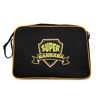 Barbara comme nom de femme - Sac Retro - noir/or - Dos