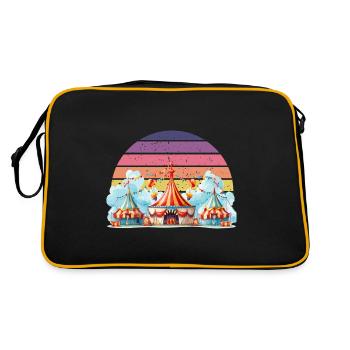 Circus - Retro Bag - black/gold - Back