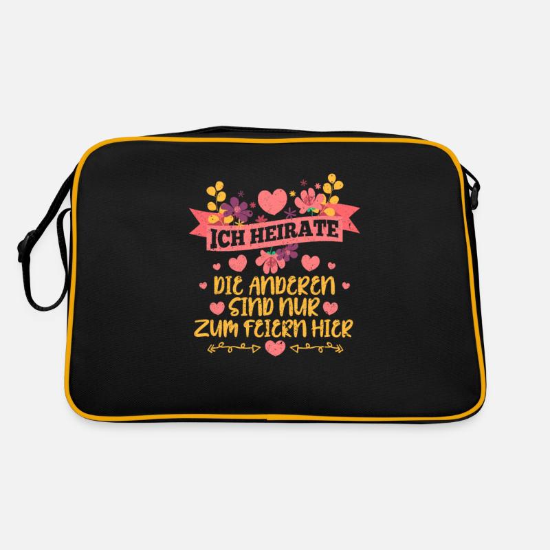 Junggesellinnenabschied Retro Tasche