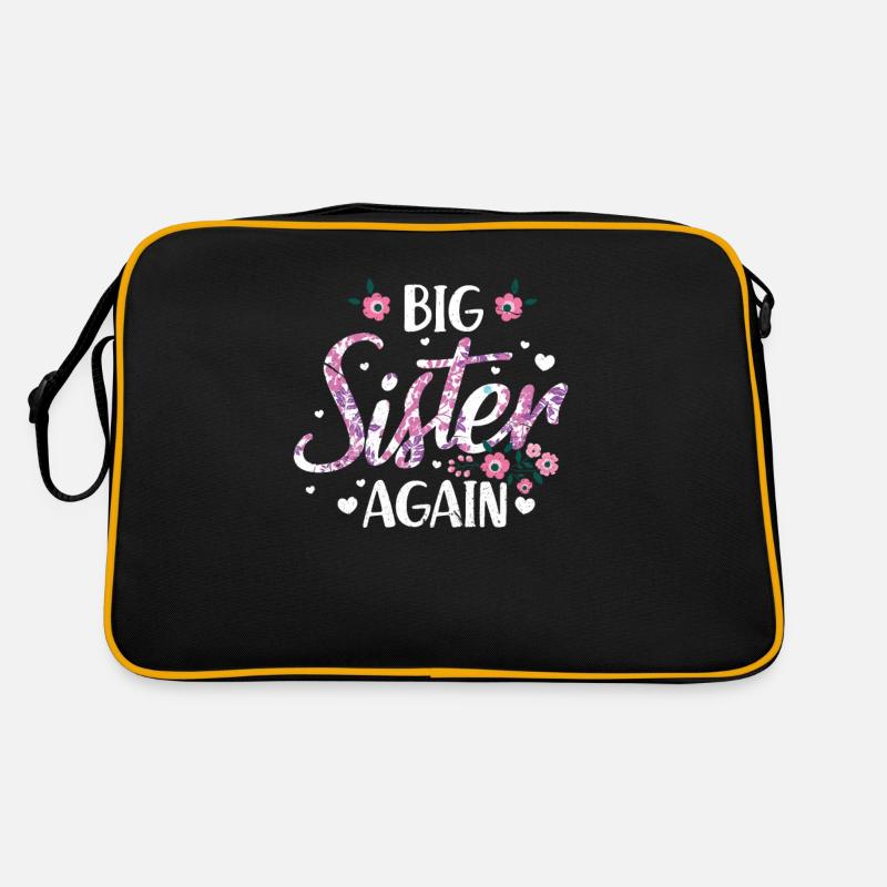 Grosse Schwester Retro Tasche