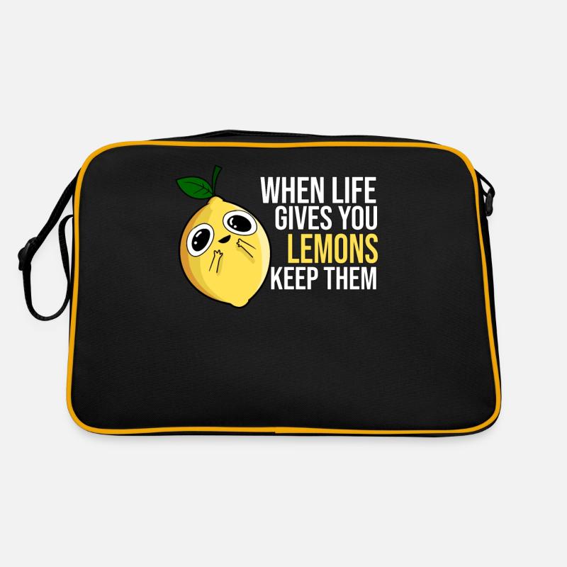 Citron disant Sac Retro