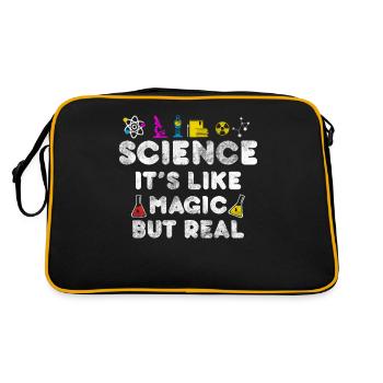 science - Sac Retro - noir/or - Dos