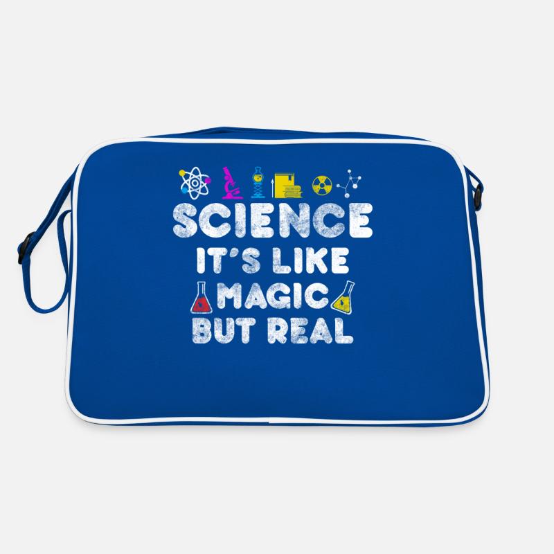 Wissenschaft Retro Tasche