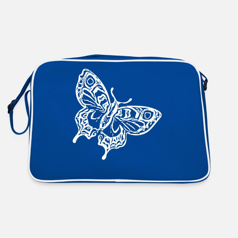 Butterfly - Vector - All colors possible Retro Bag
