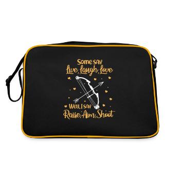 archer - Retro Bag - black/gold - Back