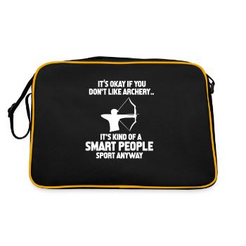 archer - Retro Bag - black/gold - Back
