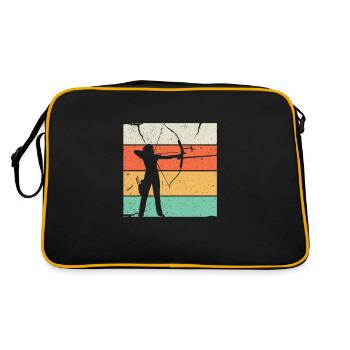 archer - Retro Bag - black/gold - Back