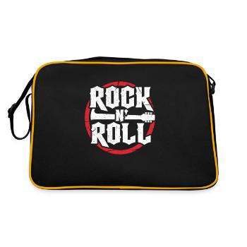 Rock And Roll Rock N 'Roll Rock Roll Gift - Retro Bag - black/gold - Back