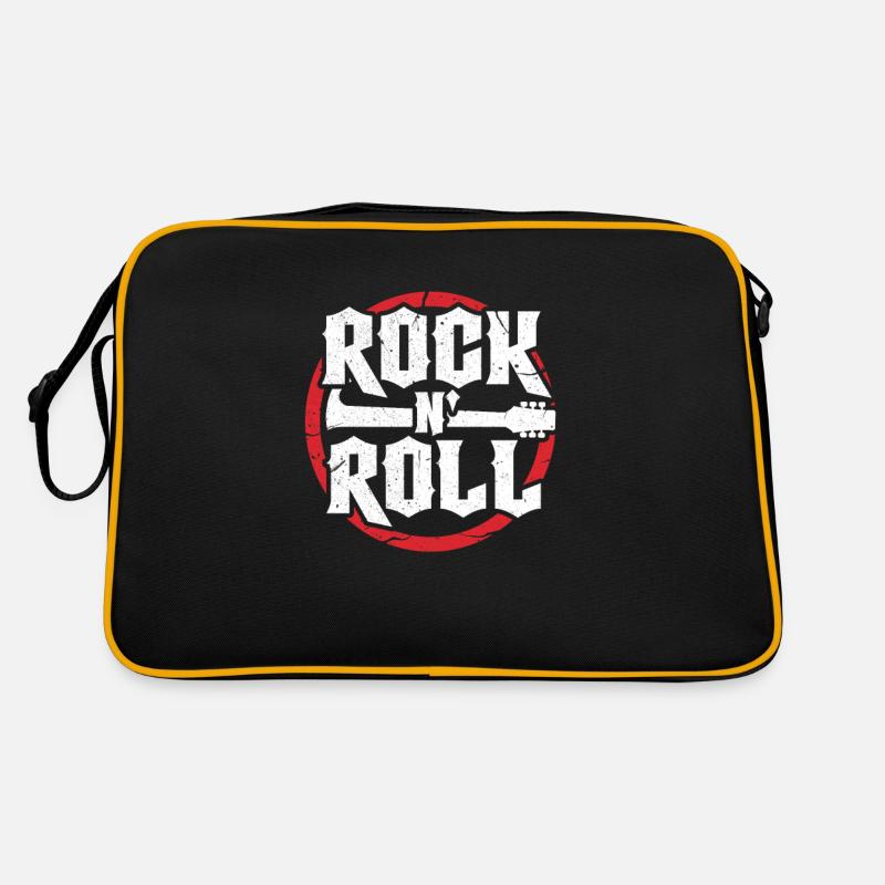 Rock Roll Roll Rock'n Roll Rouleau Cadeau Sac Retro