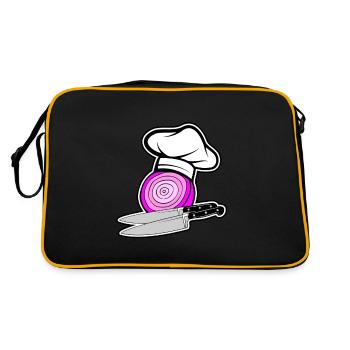 Onion Onion's boss - Retro Bag - black/gold - Back